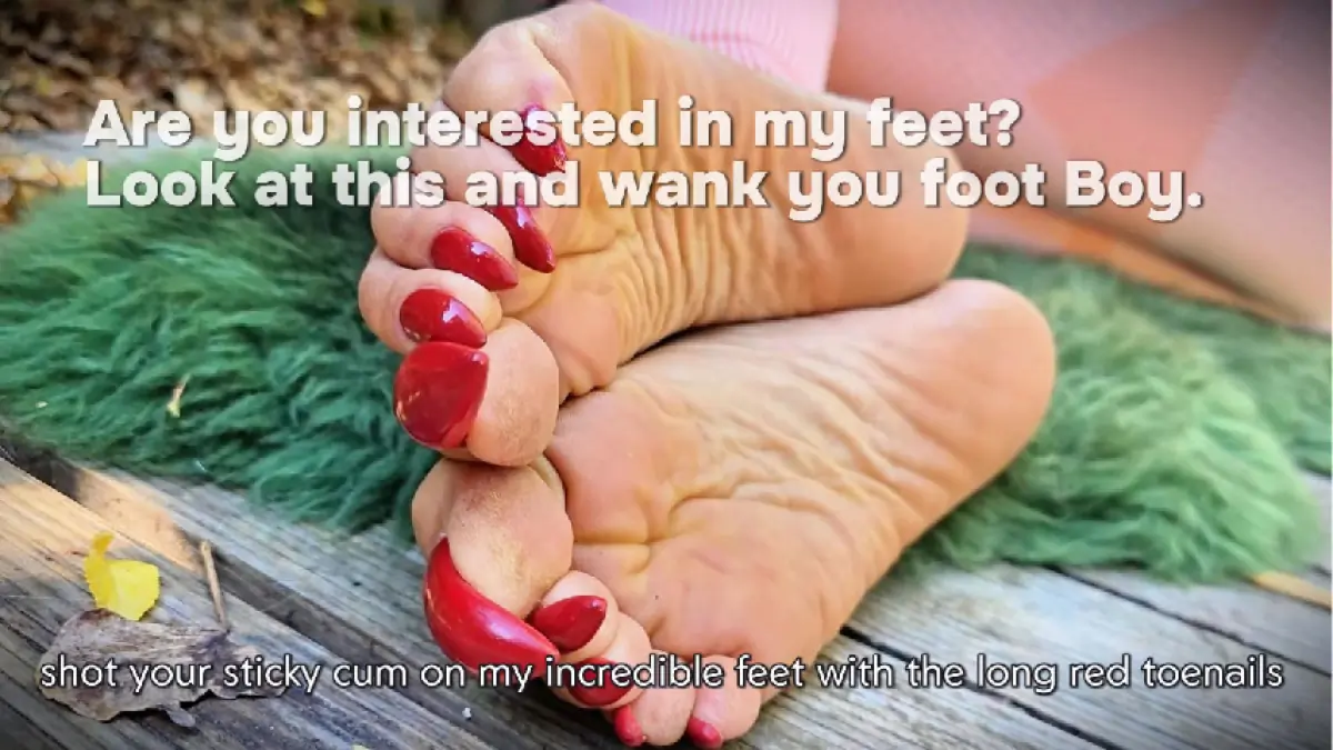 Look at this and wank you foot Boy
