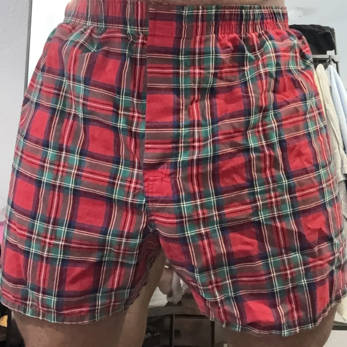 Red Plaid Boxer