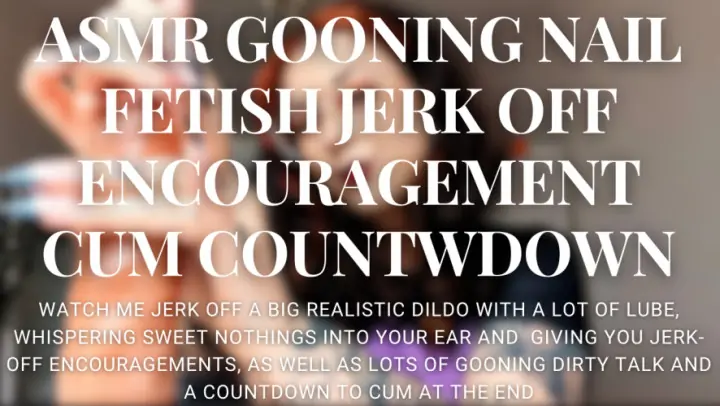 ASMR Gooning Jerk Off Encouragement Cum Countdown
