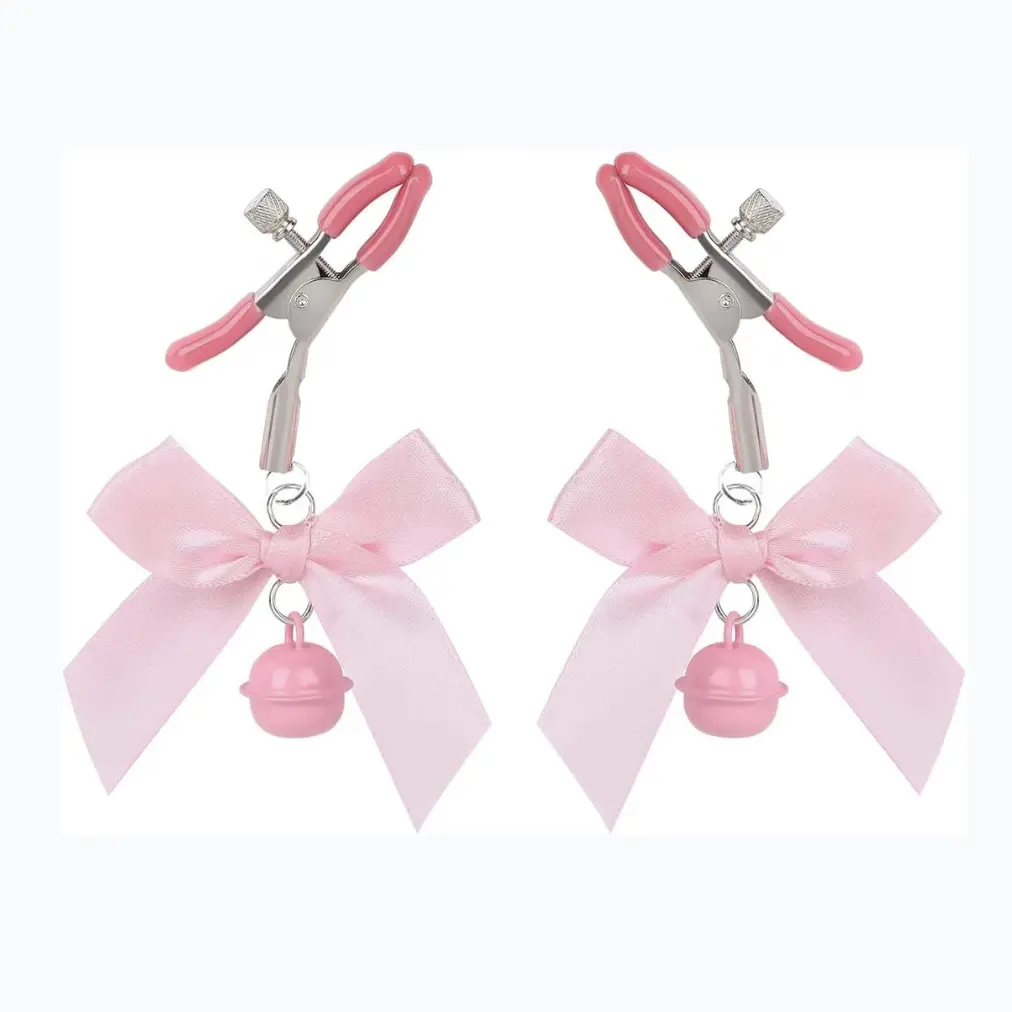 cute bell nipple clamps