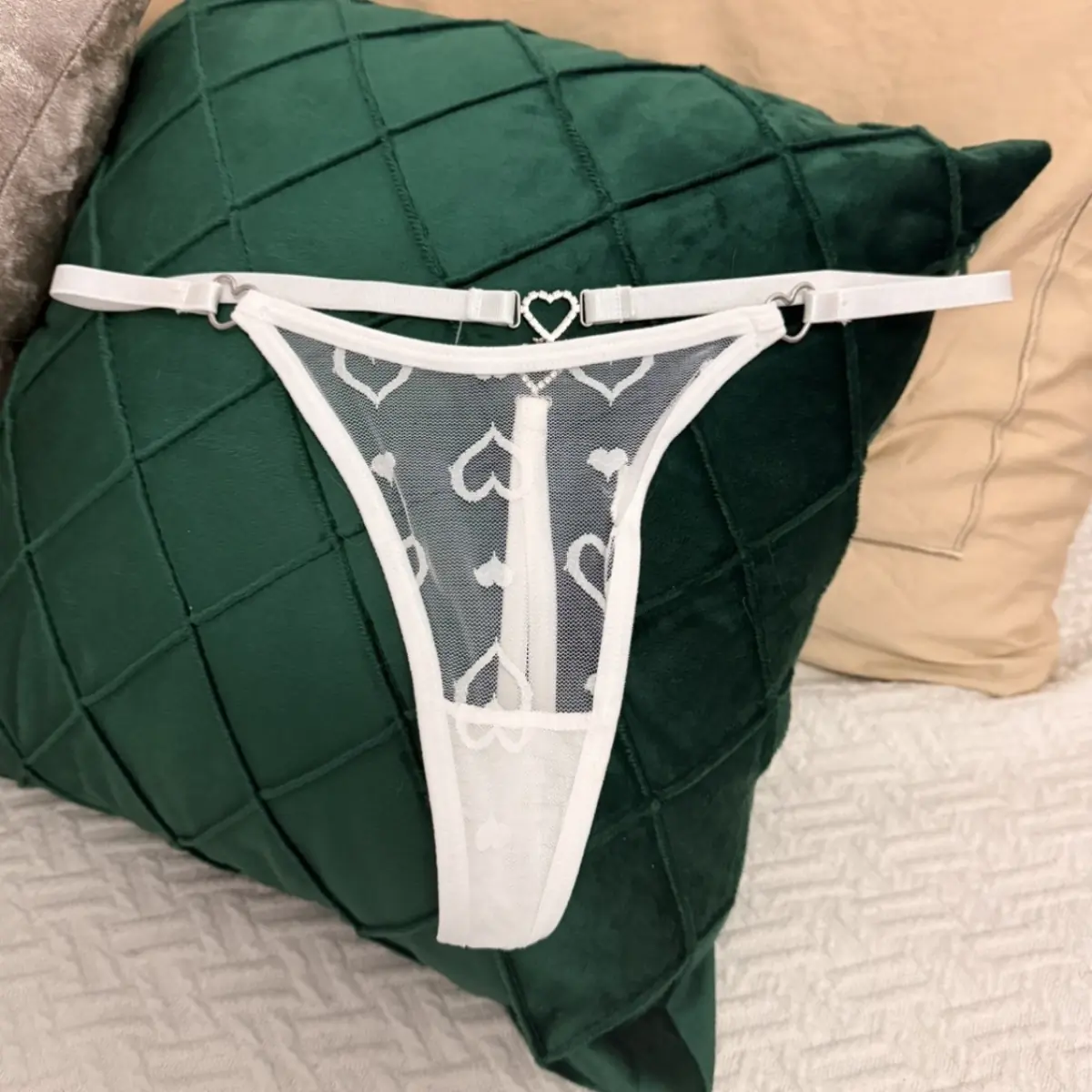 White G string