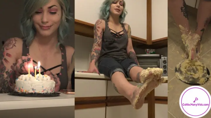 Birthday Bitch Cake Mess
