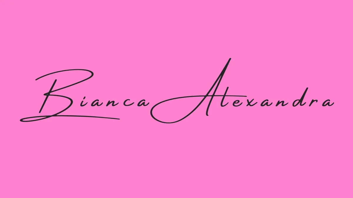 Bianca Alexandra ®️ cover