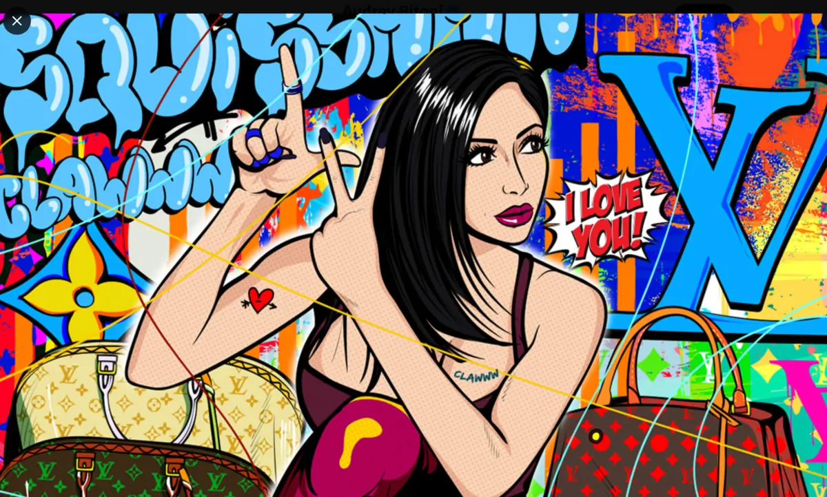 Audrey Bitoni 😈  TOP 0.31% header