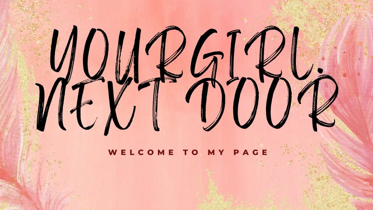 YourGirlNextDoor💕 cover