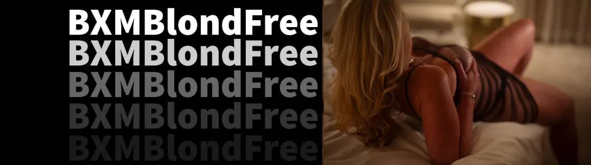 BXMBlond FREE cover