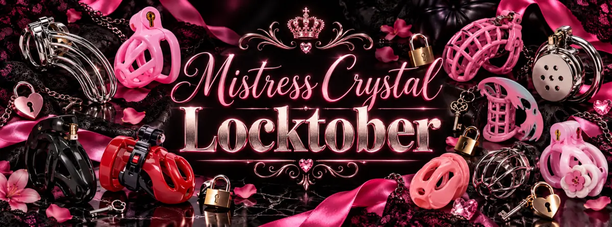 LOCKTOBER 🗝️ MISS CRYSTAL 🔑 KEYHOLDER cover