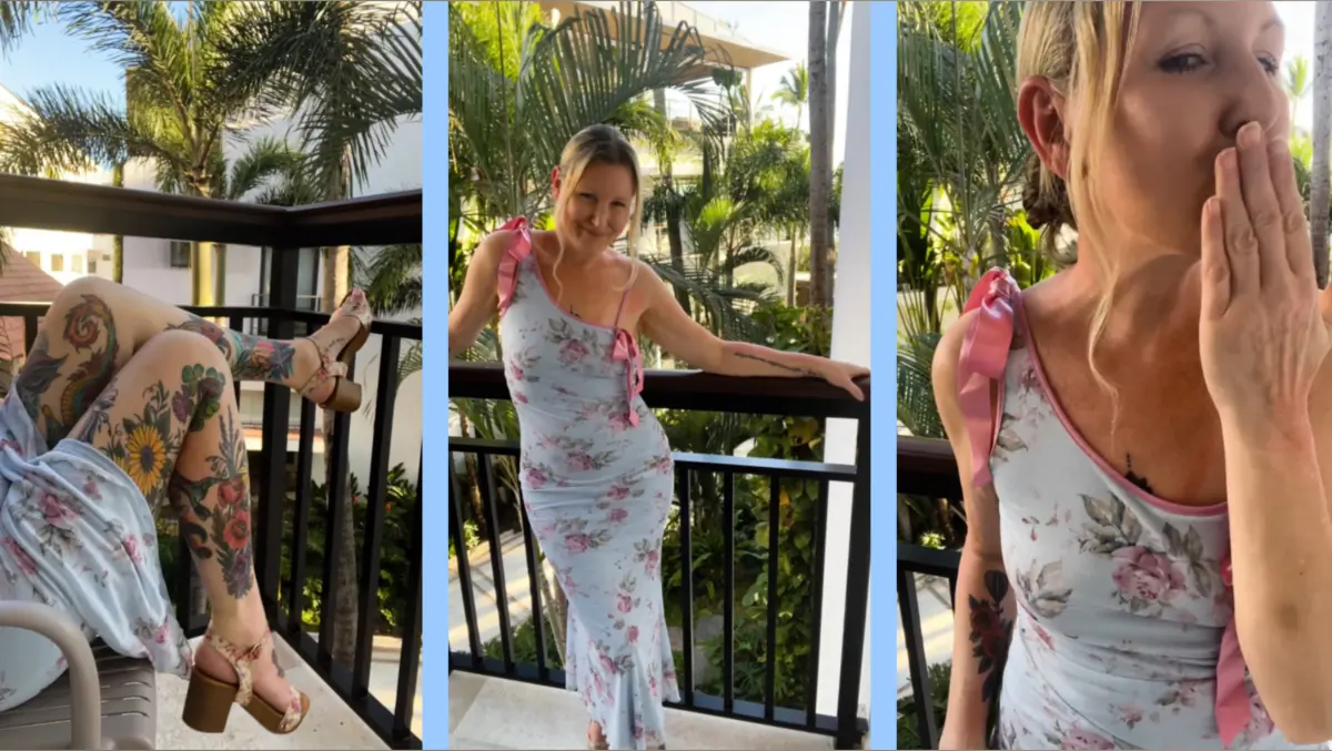 Harlow Flower Foot Goddess 🌻 header