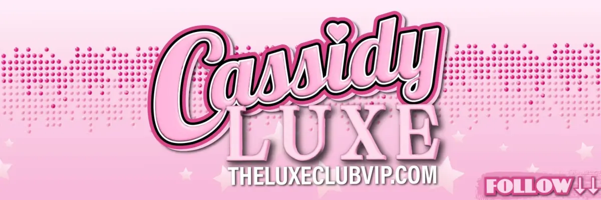 Cassidy Luxe 🩷 header