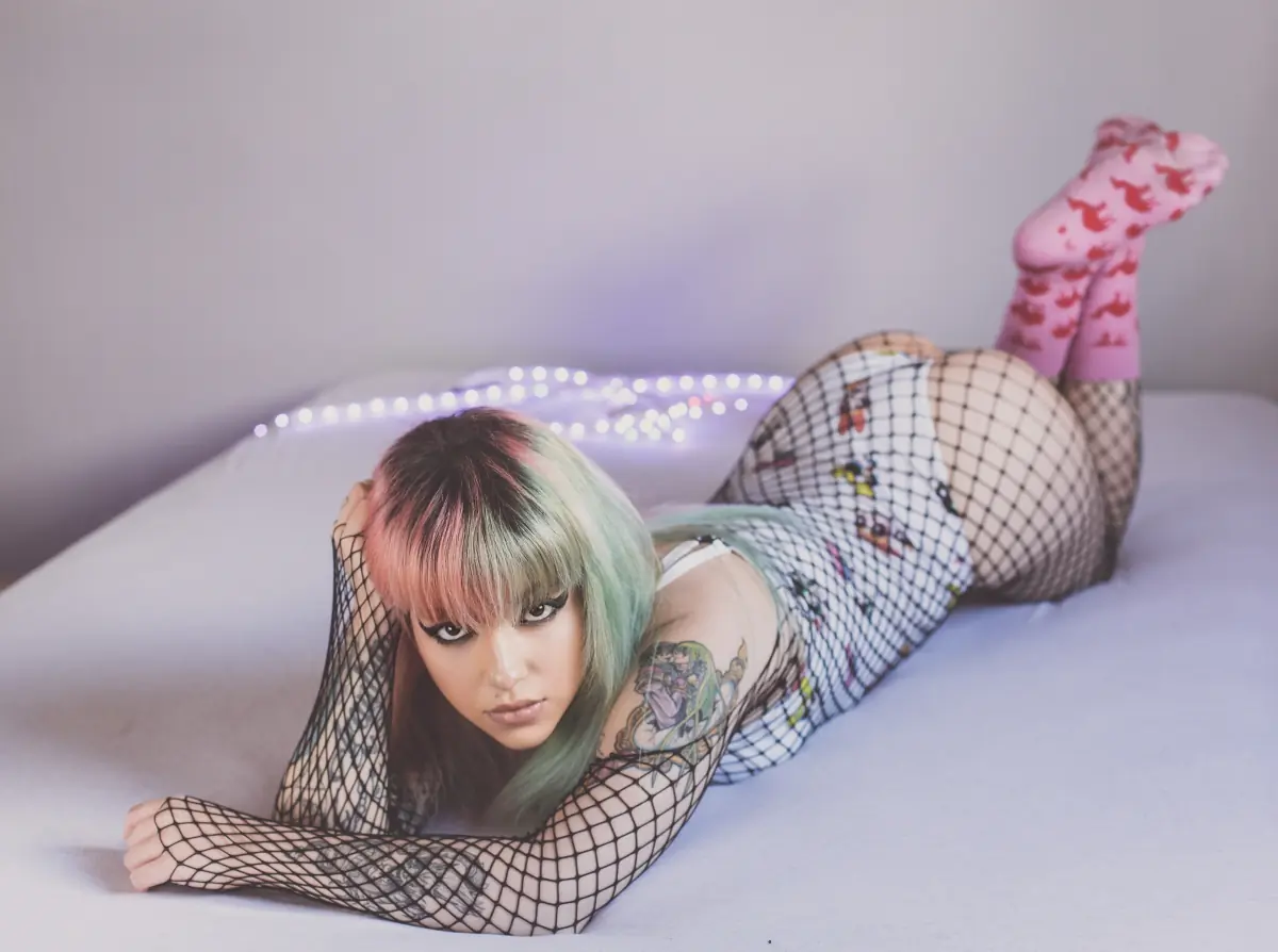 Layla Emo Goth Empty Saggy Tits 🖤 cover
