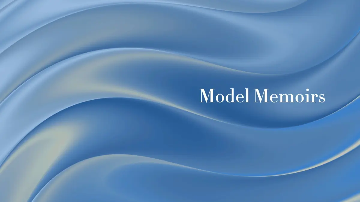 Model Memoirs Podcast header