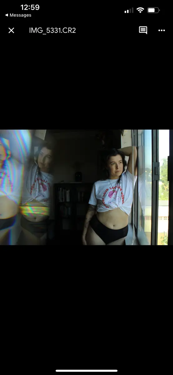 A real woman header