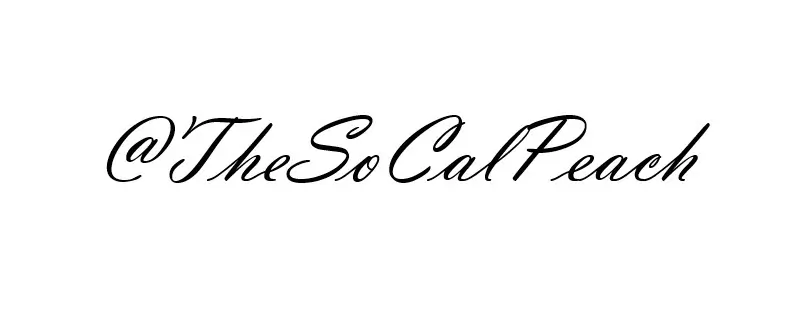 TheSoCalPeach cover