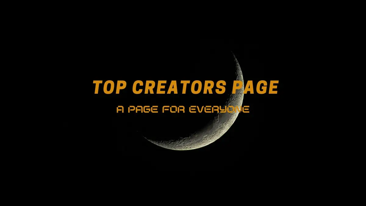 🚀 31k TopCreatorsPage 🚀 by Slimboygr cover
