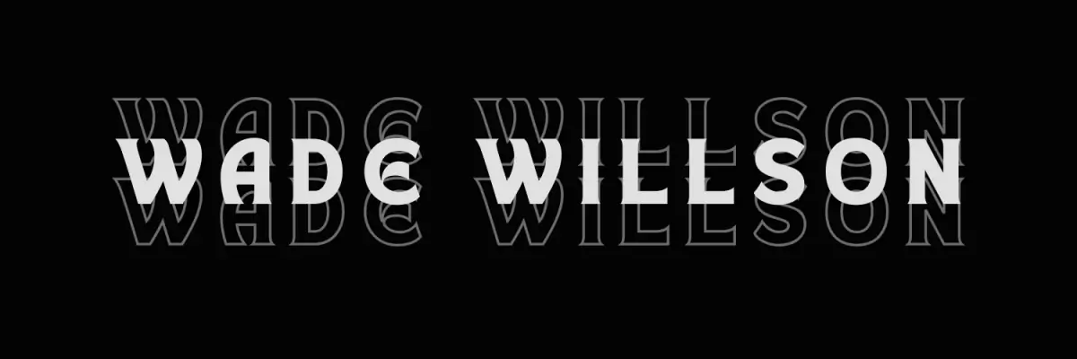 WadeWillsonX header
