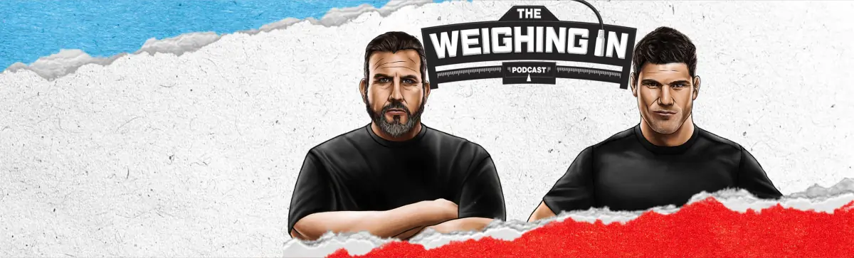 WEIGHING IN header
