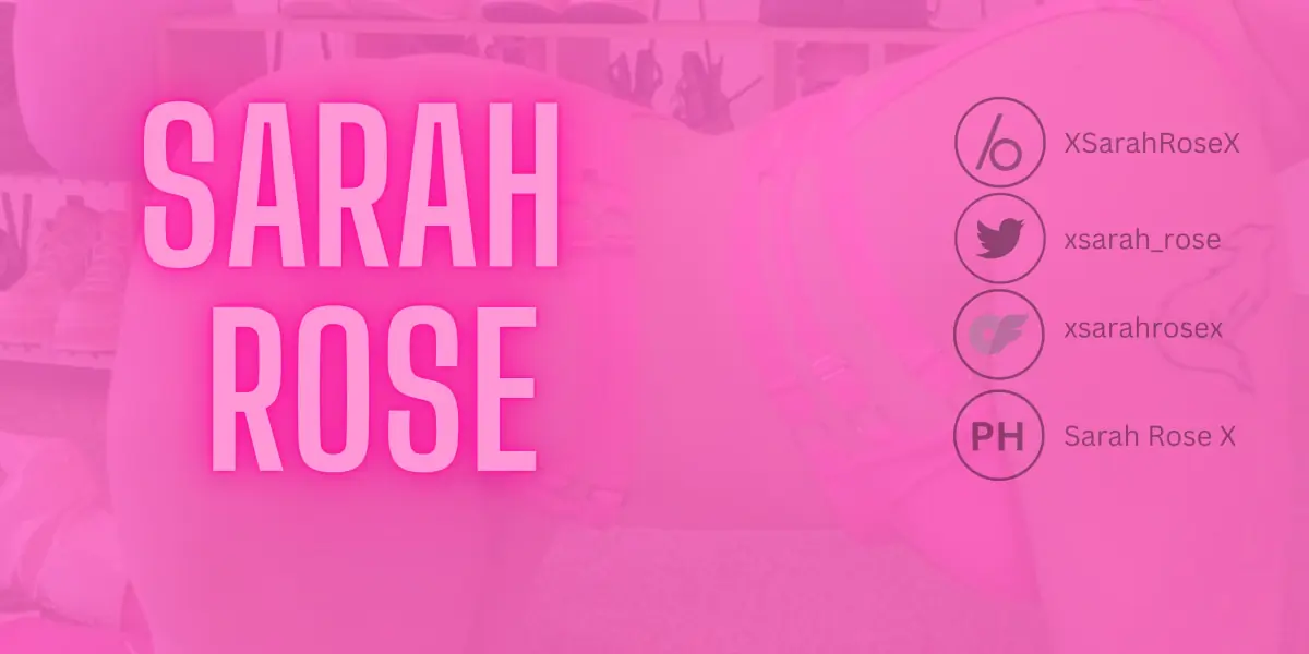🌹 Sarah Rose 🌹 cover