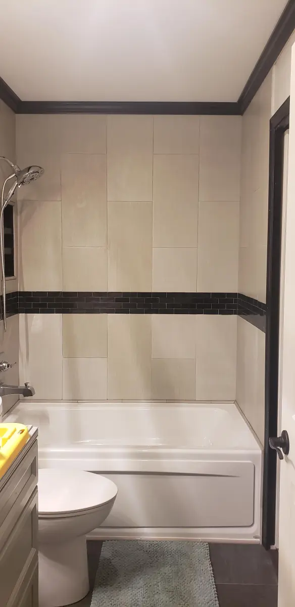 Remodeled my bathroom... I'm really excited about my new jacuzzi tub. I think I...