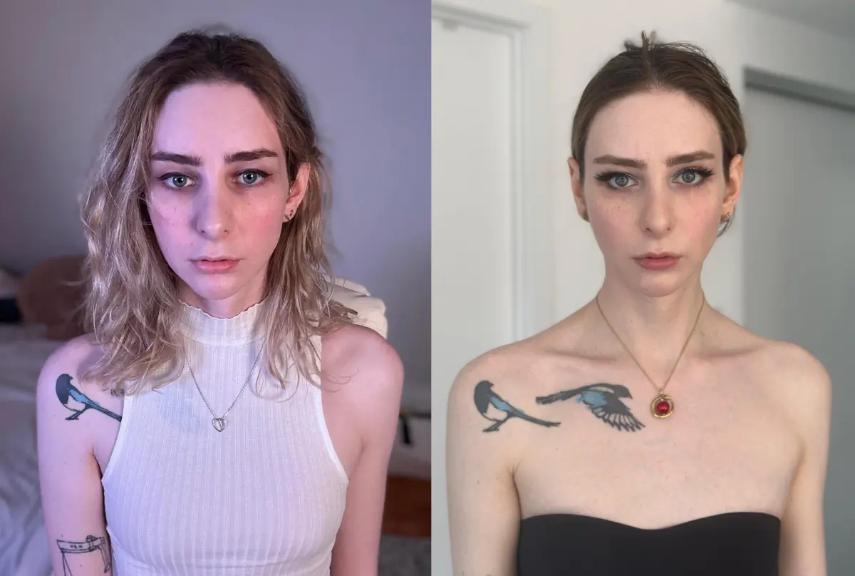 1 year vs 2 years transitioning today :)