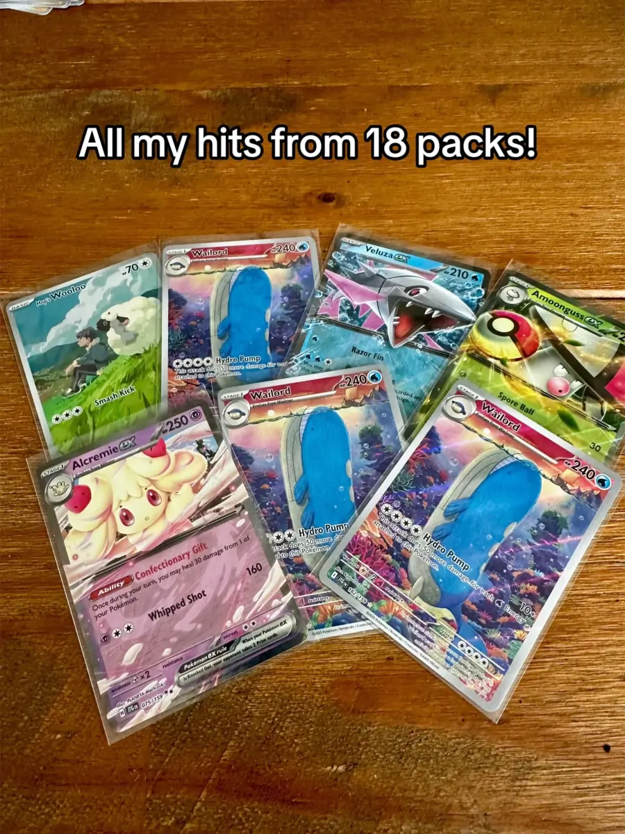 Hits from my ETB and 18 packs! Loving this set so far!