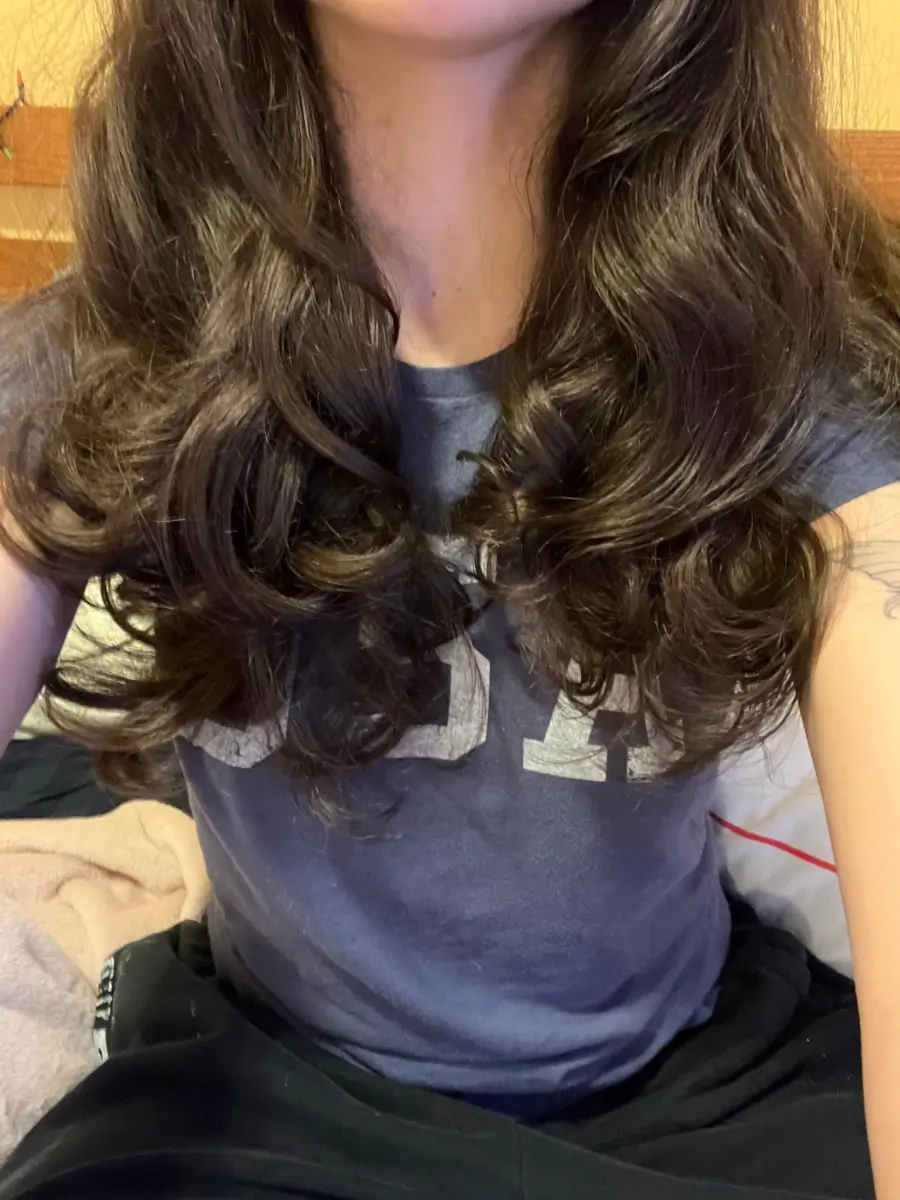 I used my foot fungus to curl my hair!