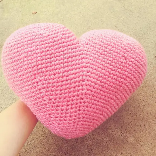 Crochet Heart Amigurumi Plush