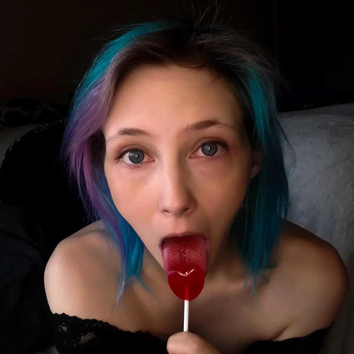 Candy &amp; Blue Hair [OC]