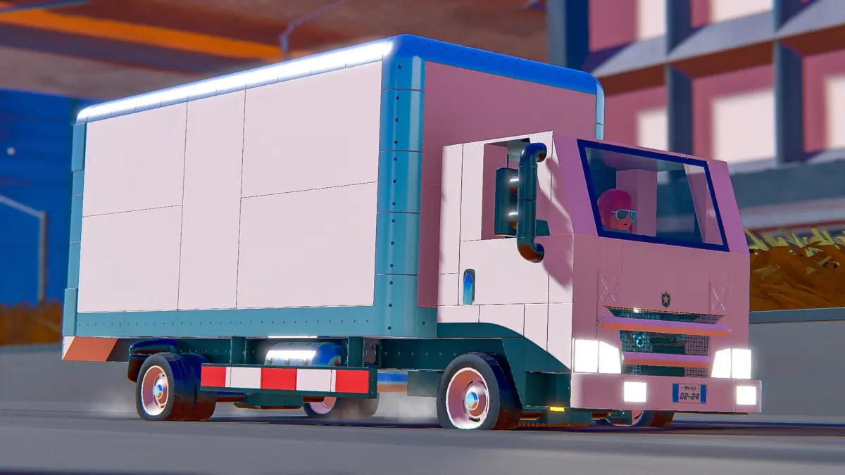 Just a cute little box truck :3