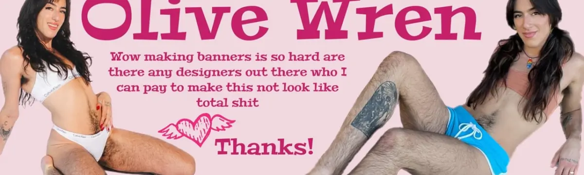 Olive Wren Reddit banner